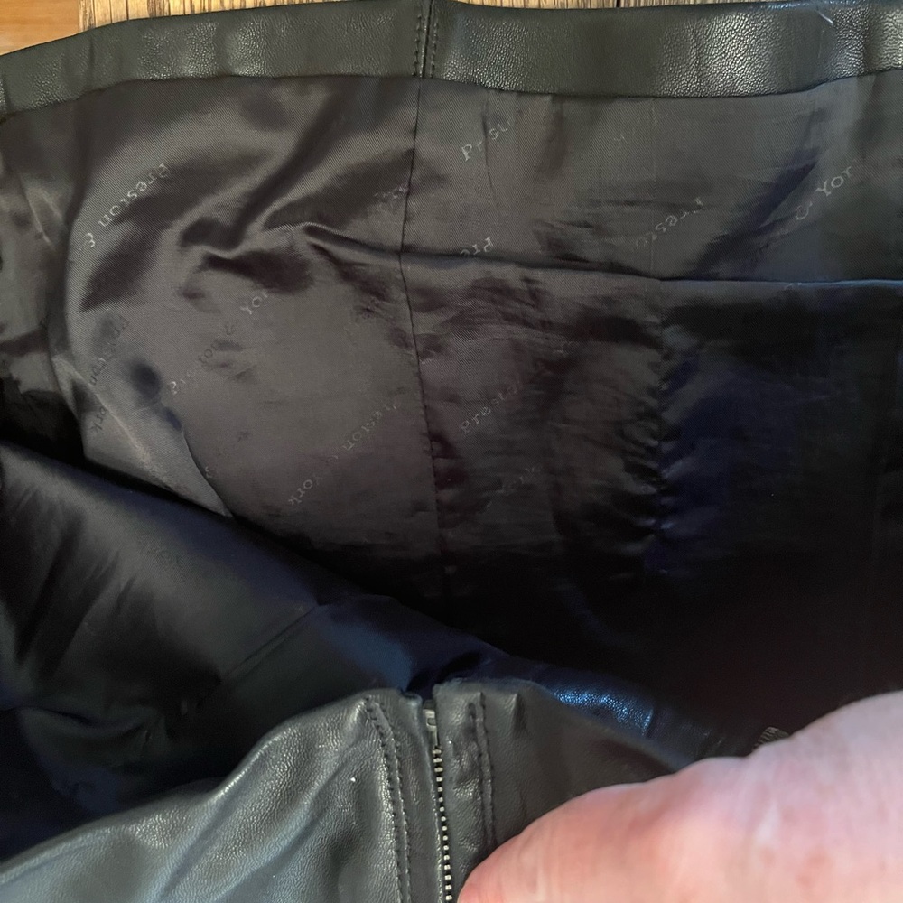 Preston & York Black Leather Jacket - Picture 4 of 4